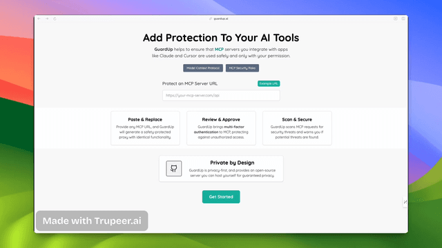 GuardUp Demo Video Thumbnail